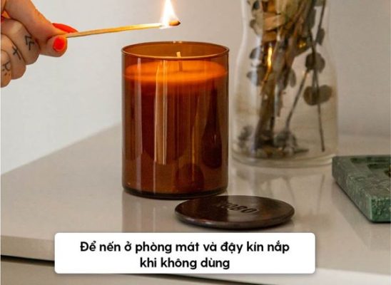 cách bảo quản nến thơm